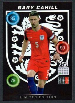2016 Panini Adrenalyn XL England - Limited Edition #NNO Gary Cahill Front
