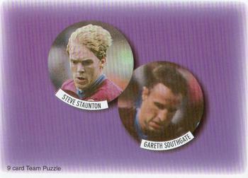 1998 Futera Aston Villa Fans Selection #4 Team Puzzle Front