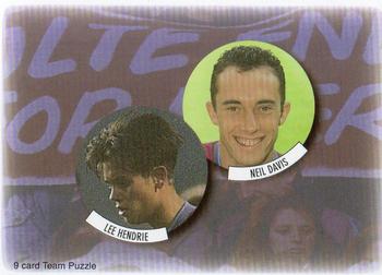 1998 Futera Aston Villa Fans Selection #6 Team Puzzle Front