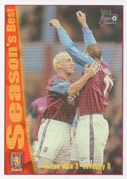 1998 Futera Aston Villa Fans Selection #48 Aston Villa 3 Coventry 0 Front