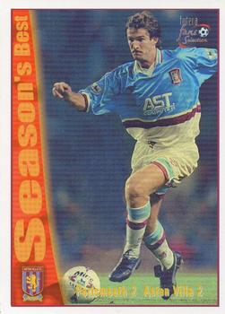 1998 Futera Aston Villa Fans Selection #53 Portsmouth 2 Aston Villa 2 Front