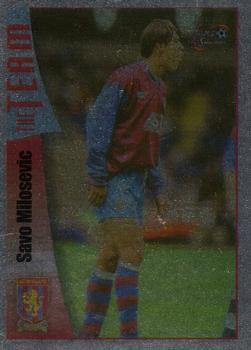 1998 Futera Aston Villa Fans Selection - Foil #16 Savo Milosevic Front
