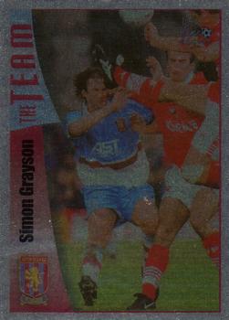1998 Futera Aston Villa Fans Selection - Foil #25 Simon Grayson Front