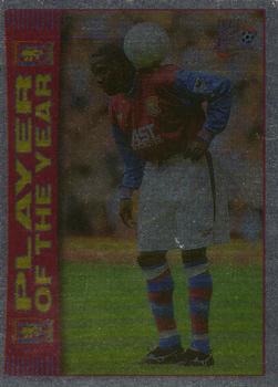 1998 Futera Aston Villa Fans Selection - Foil #33 Player of the Year Front