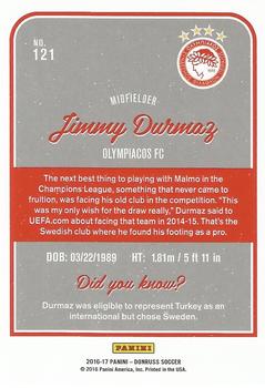 2016-17 Donruss #121 Jimmy Durmaz Back