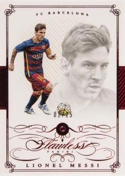 2015-16 Panini Flawless - Ruby #13 Lionel Messi Front