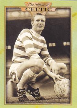 1998 Futera Platinum The Captains of Celtic #21 Billy McNeill MBE Front