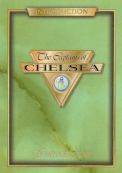 1998 Futera Platinum The Captains of Chelsea #1 Introduction Front