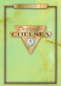 1998 Futera Platinum The Captains of Chelsea #62 Checklist 2 Front