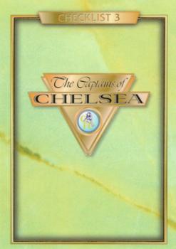 1998 Futera Platinum The Captains of Chelsea #63 Checklist 3 Front