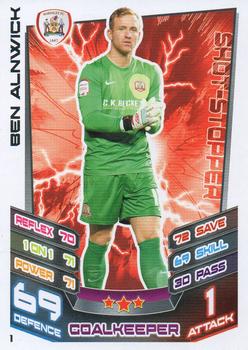 2012-13 Topps Match Attax Championship Edition #1 Ben Alnwick Front