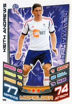 2012-13 Topps Match Attax Championship Edition #44 Keith Andrews Front