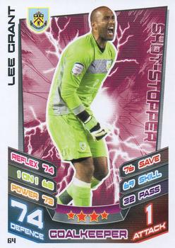 2012-13 Topps Match Attax Championship Edition #64 Lee Grant Front