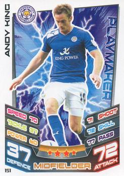 2012-13 Topps Match Attax Championship Edition #151 Andy King Front
