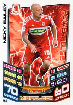 2012-13 Topps Match Attax Championship Edition #159 Nicky Bailey Front