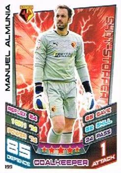2012-13 Topps Match Attax Championship Edition #199 Manuel Almunia Front