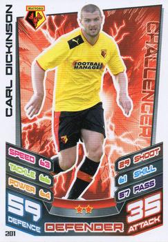 2012-13 Topps Match Attax Championship Edition #201 Carl Dickinson Front