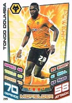 2012-13 Topps Match Attax Championship Edition #215 Tongo Doumbia Front