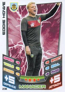 2012-13 Topps Match Attax Championship Edition #238 Eddie Howe Front