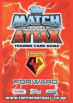 2012-13 Topps Match Attax Championship Edition #334 Matej Vydra Back