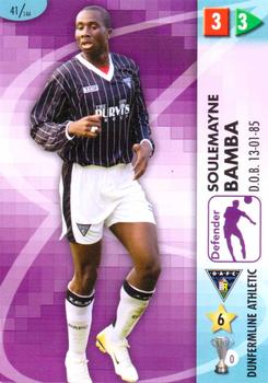 2007 Panini GOAAAL SPL #41 Souleymane Bamba Front