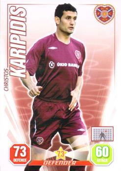 2008-09 Panini Scottish Premier League Super Strikes #NNO Christos Karipidus Front