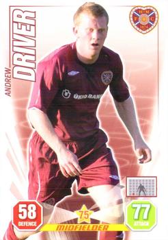 2008-09 Panini Scottish Premier League Super Strikes #NNO Andrew Driver Front