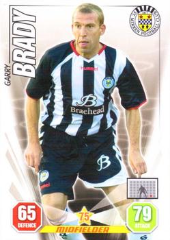 2008-09 Panini Scottish Premier League Super Strikes #NNO Garry Brady Front
