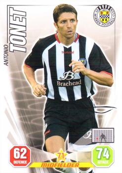 2008-09 Panini Scottish Premier League Super Strikes #NNO Antonio Tonet Front