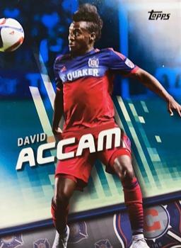 2016 Topps MLS - Blue #29 David Accam Front