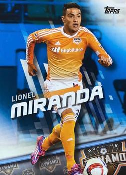 2016 Topps MLS - Blue #47 Leonel Miranda Front
