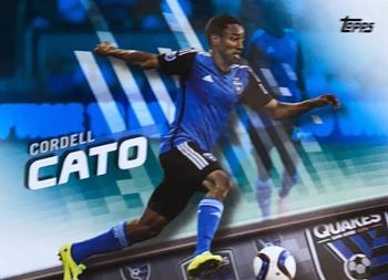 2016 Topps MLS - Blue #123 Cordell Cato Front
