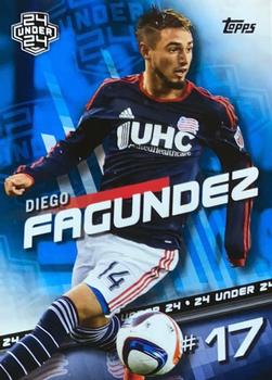 2016 Topps MLS - Blue #173 Diego Fagundez Front