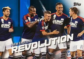 2016 Topps MLS - Blue #189 New England Revolution Front