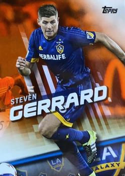 2016 Topps MLS - Orange #125 Steven Gerrard Front