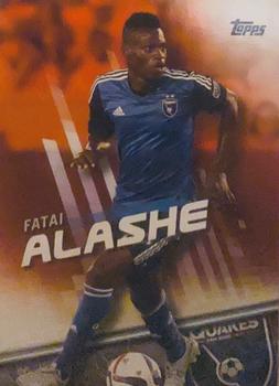 2016 Topps MLS - Orange #17 Fatai Alashe Front