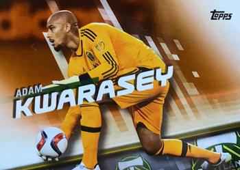 2016 Topps MLS - Orange #94 Adam Kwarasey Front