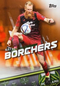 2016 Topps MLS - Orange #136 Nat Borchers Front
