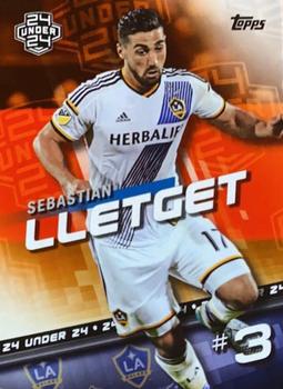 2016 Topps MLS - Orange #159 Sebastian Lletget Front
