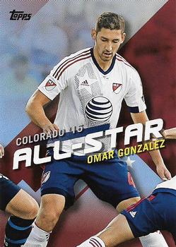 2016 Topps MLS - 2015 All-Stars #MLSA-5 Omar Gonzalez Front
