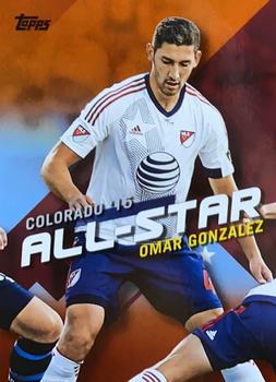2016 Topps MLS - 2015 All-Stars Orange #MLSA-5 Omar Gonzalez Front