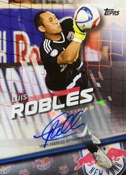 2016 Topps MLS - Base Autographs #40 Luis Robles Front