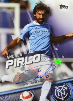 2016 Topps MLS - Base Autographs #61 Andrea Pirlo Front