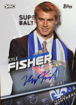 2016 Topps MLS - Base Autographs #140 Kyle Fisher Front