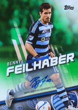 2016 Topps MLS - Base Autographs Green #31 Benny Feilhaber Front