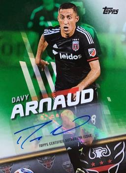 2016 Topps MLS - Base Autographs Green #39 Davy Arnaud Front