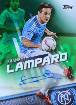 2016 Topps MLS - Base Autographs Green #65 Frank Lampard Front