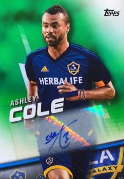 2016 Topps MLS - Base Autographs Green #117 Ashley Cole Front