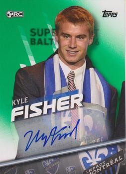 2016 Topps MLS - Base Autographs Green #140 Kyle Fisher Front