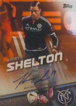 2016 Topps MLS - Base Autographs Orange #16 Khiry Shelton Front